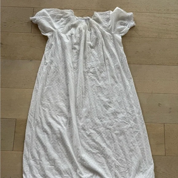 Hill House Caroline Nap dress size S Swiss dot white - Picture 8 of 13